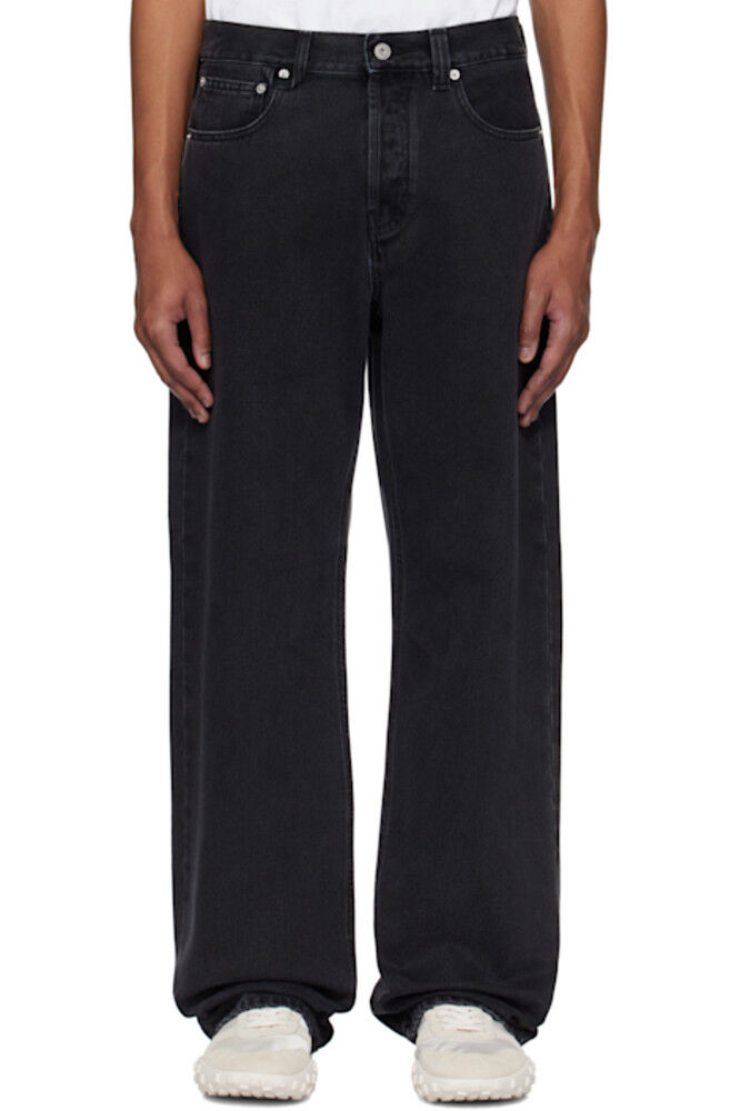

Черные джинсы 'The straight de-Nîmes' JACQUEMUS