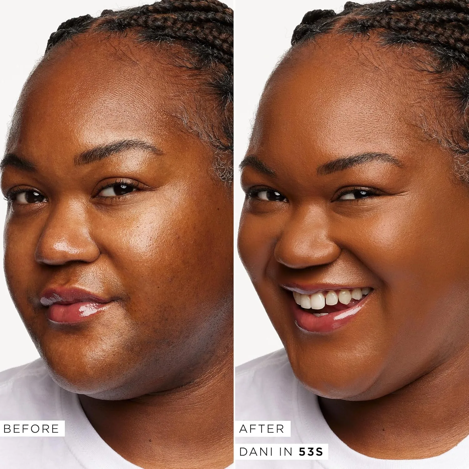 tarte face tape foundation - полное покрытие на 12 часов, водостойкая основа, увлажняющая и разглаживающая с натуральным матовым финишем, стойкая и комфортная, веганская и cruelty-free, 53S deep sand (deep skin with warm, golden undertones) — фото 3