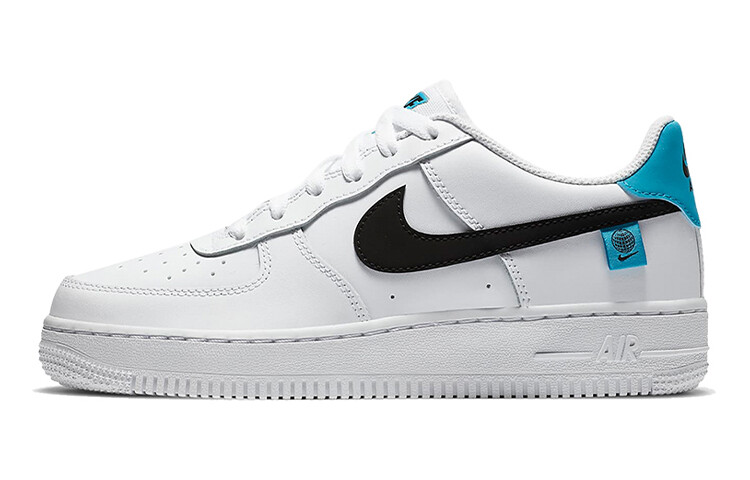 Кроссовки Nike Air Force 1 Low 07 Worldwide Pack Blue Fury GS