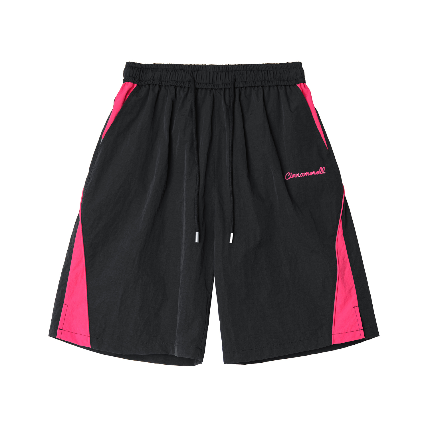 

Шорты повседневные Unisex CINNAMOROLL Yugui Dog Sanrio, черный