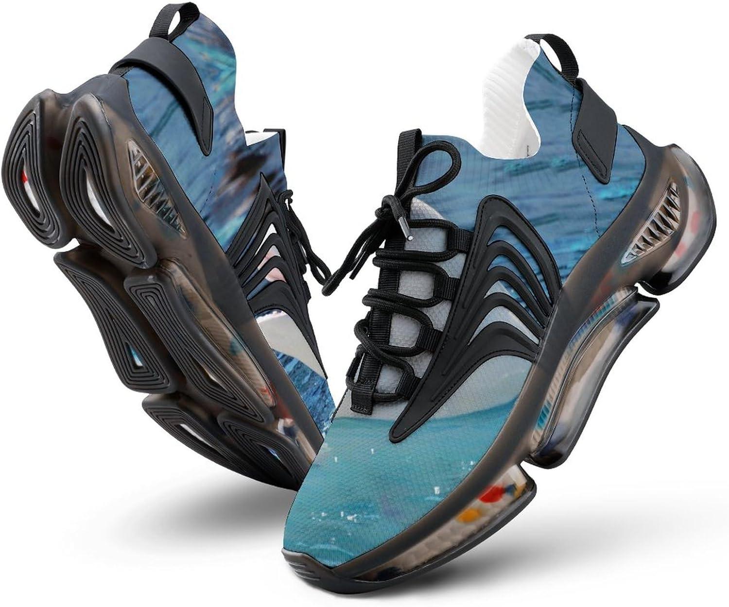 

Мужские кроссовки Beluga Whale для бега и ходьбы, легкие и дышащие, для женщин Forsjhsa, Style