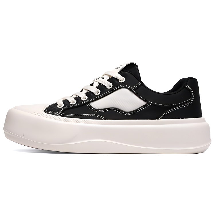 

Нескользящие, износостойкие, легкие, дышащие низкие мужские кроссовки для скейтбординга Kuding, Black