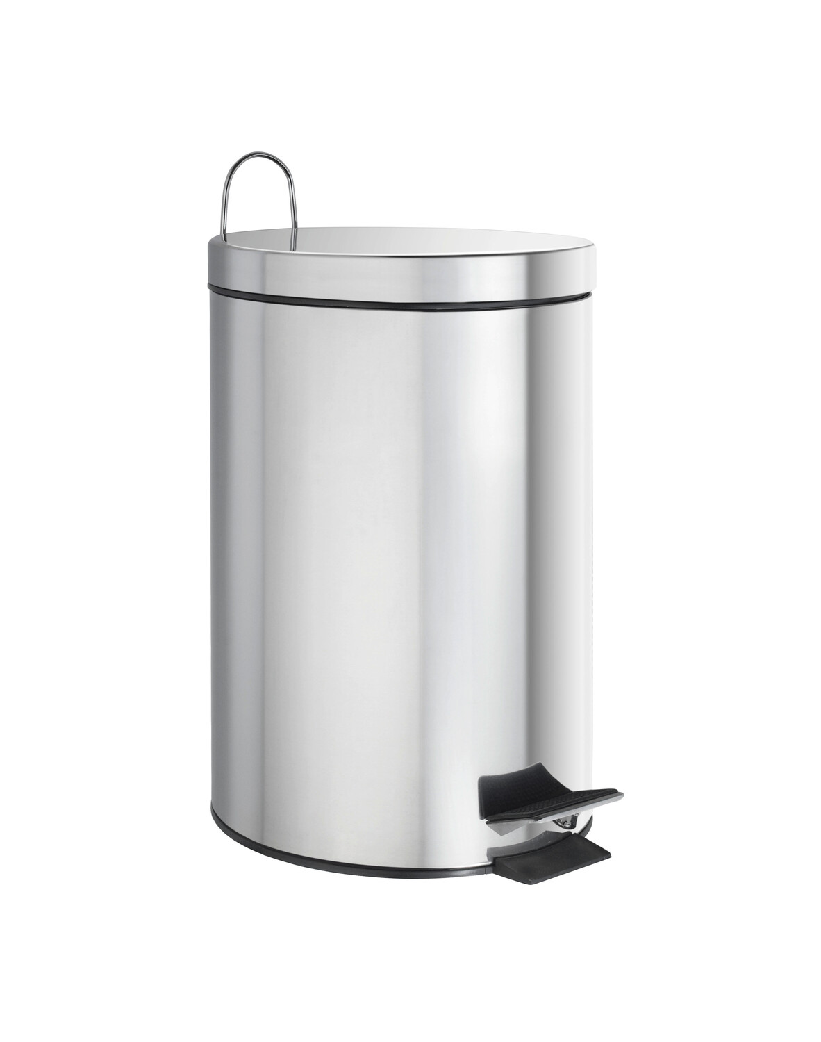 

Бак с педалью Homeware, серебряный