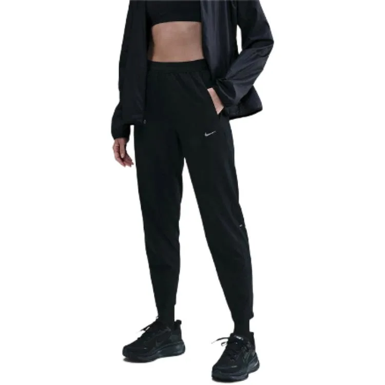 Женские спортивные штаны Dri Fit вязаные Nike, черный
