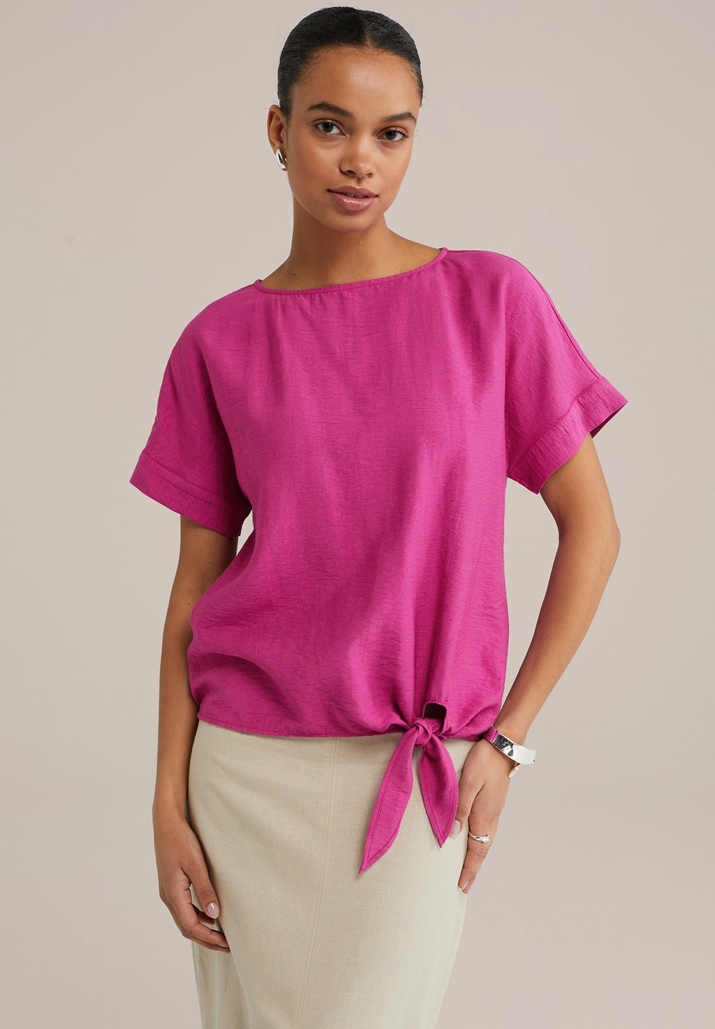 

Блуза WE Fashion, фуксия