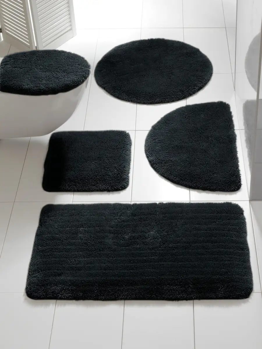 

Heine домашний коврик для ванной Heine home прямоугольный (160х90 см), черный