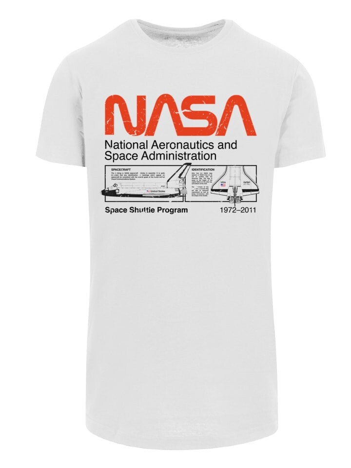 

Футболка F4NT4STIC T-Shirt NASA Classic Space Shuttle White, белый
