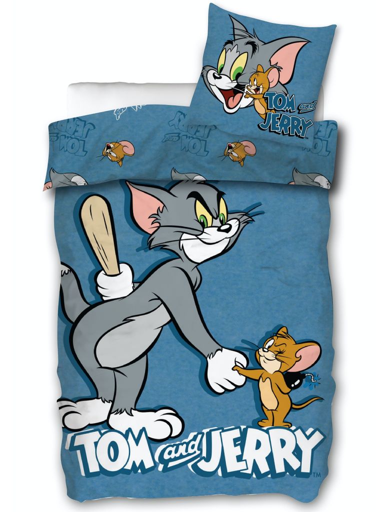 

Постельное белье Skybrands Tom & Jerry 135х200+80х80