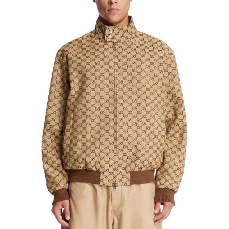 Куртка-бомбер GUCCI Camel Brown — фото 3