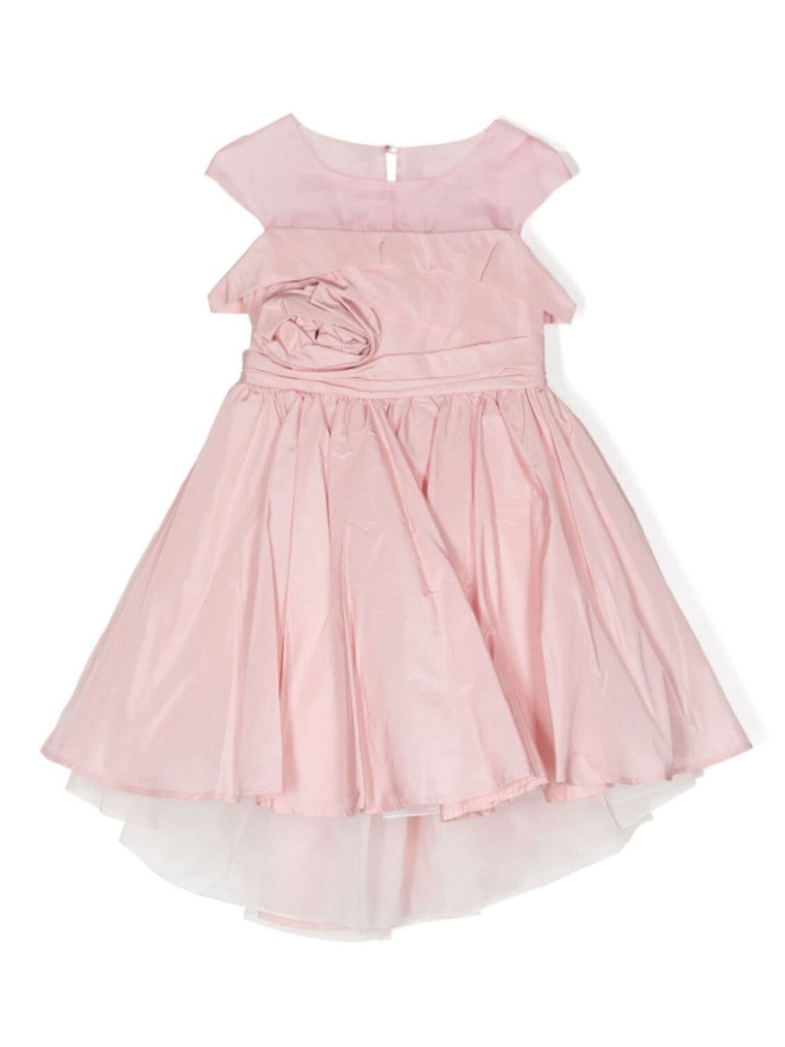 

Платье из тафты с цветочным узором MARCHESA KIDS COUTURE, розовый