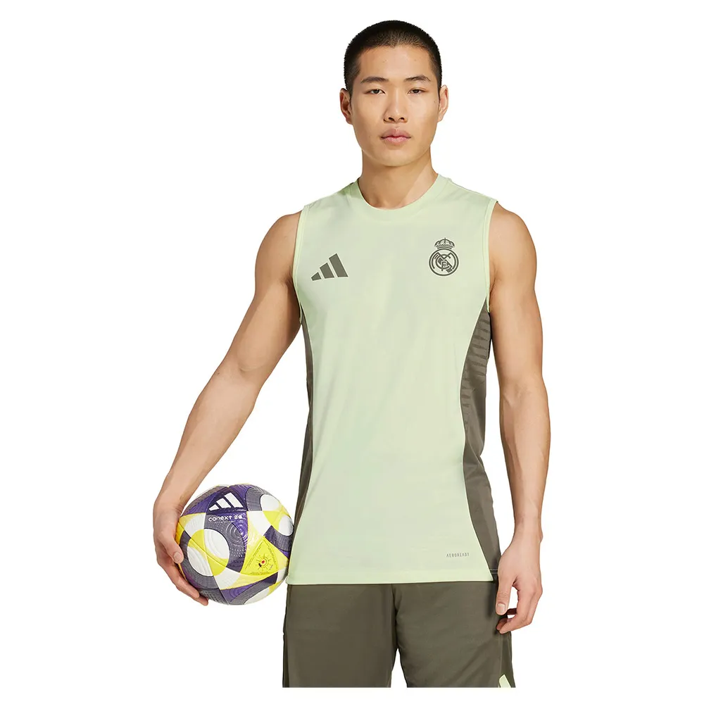 

Футболка без рукавов adidas Real Madrid Tiro 25/26 Competition, зеленый