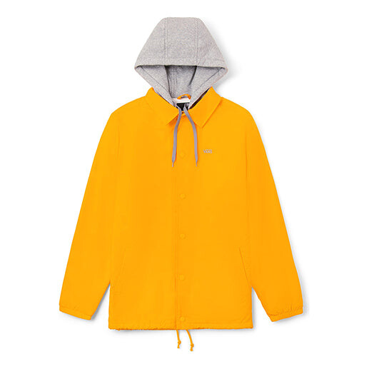 

Куртка men's woven hooded casual sports jacket yellow Vans, желтый
