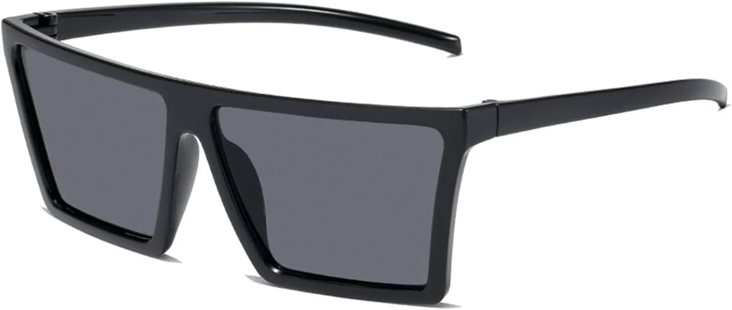 

Солнцезащитные очки XINXIN в квадратной оправе большого размера, мужские и женские, для защиты от солнца на открытом воздухе и на пляже (Цвет: A, Размер: Средний), A