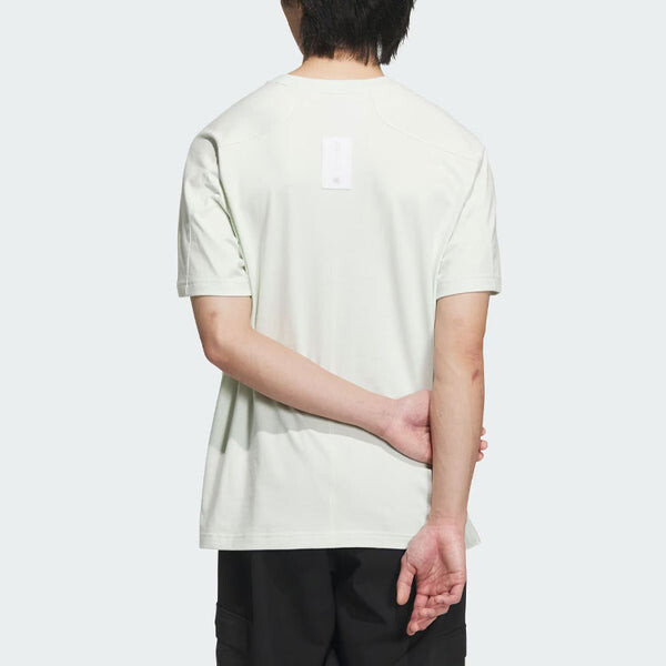 Футболка wuji Футболка азиатские размеры Adidas, белый — фото 4