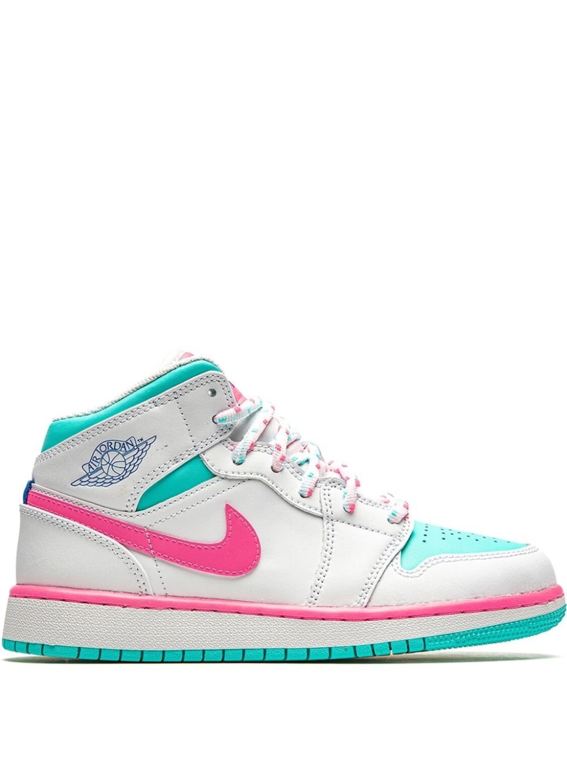 

Jordan Kids кроссовки Air Jordan 1, белый
