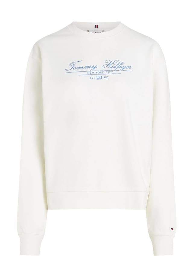 

Толстовка хлопок Tommy Hilfiger, белый
