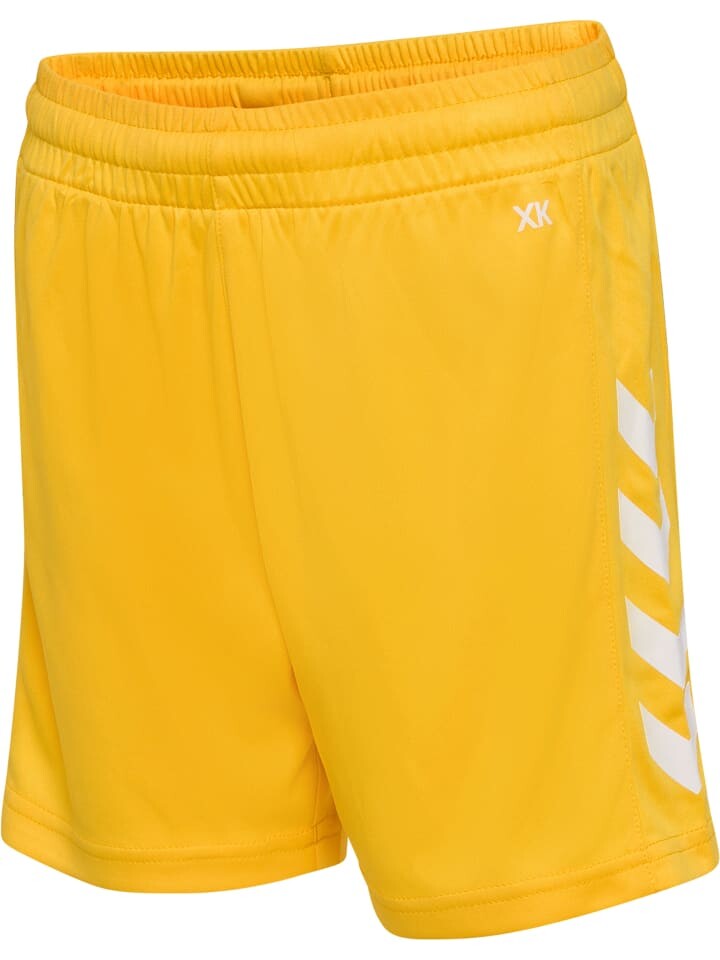 Спортивные штаны Hummel Verstellbare Taille Shorts Hmlcore Multisport Kinder, цвет SPORTS YELLOW — фото 4