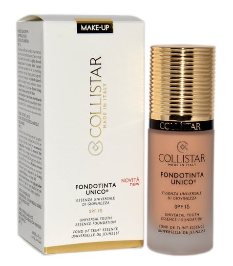 

Тональный крем 4R Rosy Nude, SPF 15, 30 мл Collistar, Unique Foundation Universal Youth