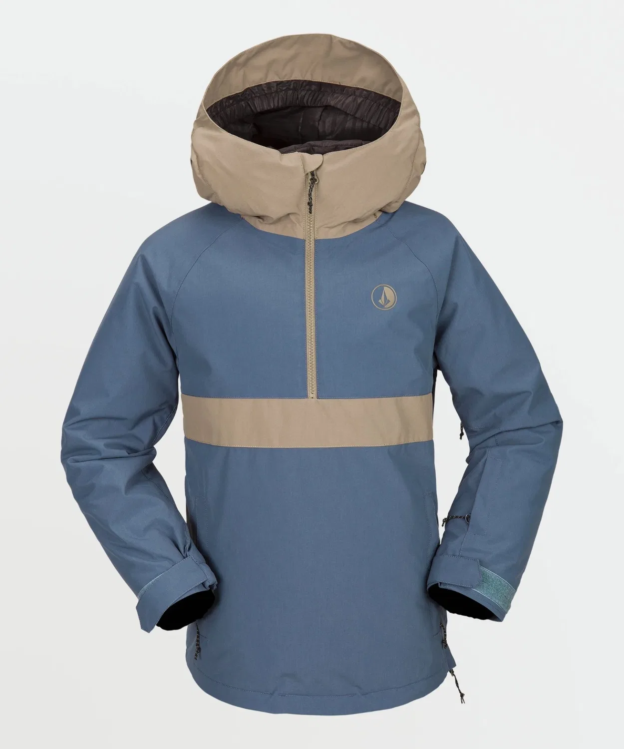 Пуловер для сноуборда детский VOLCOM Sluff Insulated Pullover утеплённый тёмно-синий