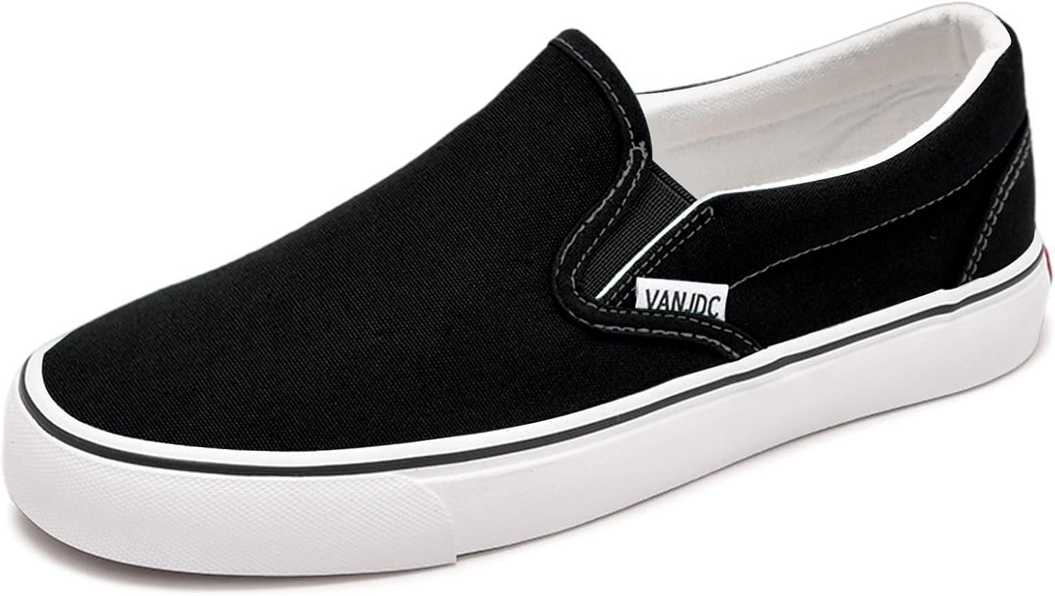 

Мужские повседневные слипоны Кроссовки Лоферы Удобные Дышащие Легкие Обувь для ходьбы на каждый день Generic, черный