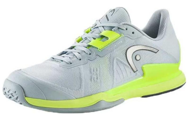 

HEAD Sprint Pro 3.5 Slip Resistant мужские теннисные кроссовки серые желтые