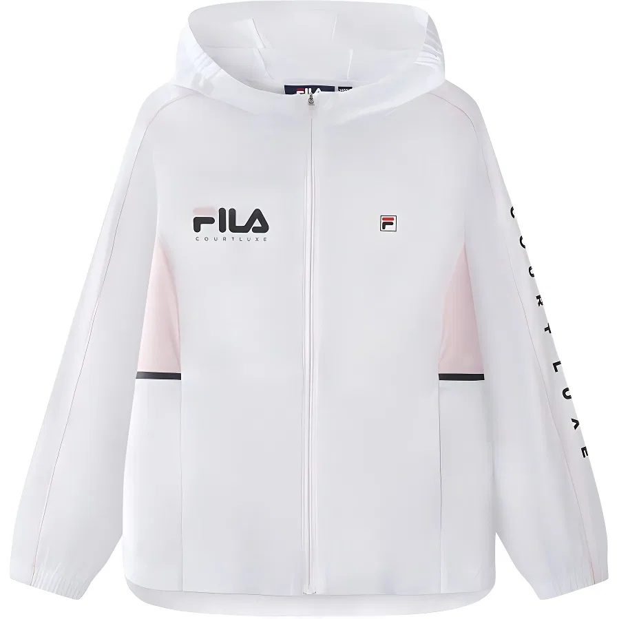 Футболка для защиты от солнца FILA KIDS нефритово-белая