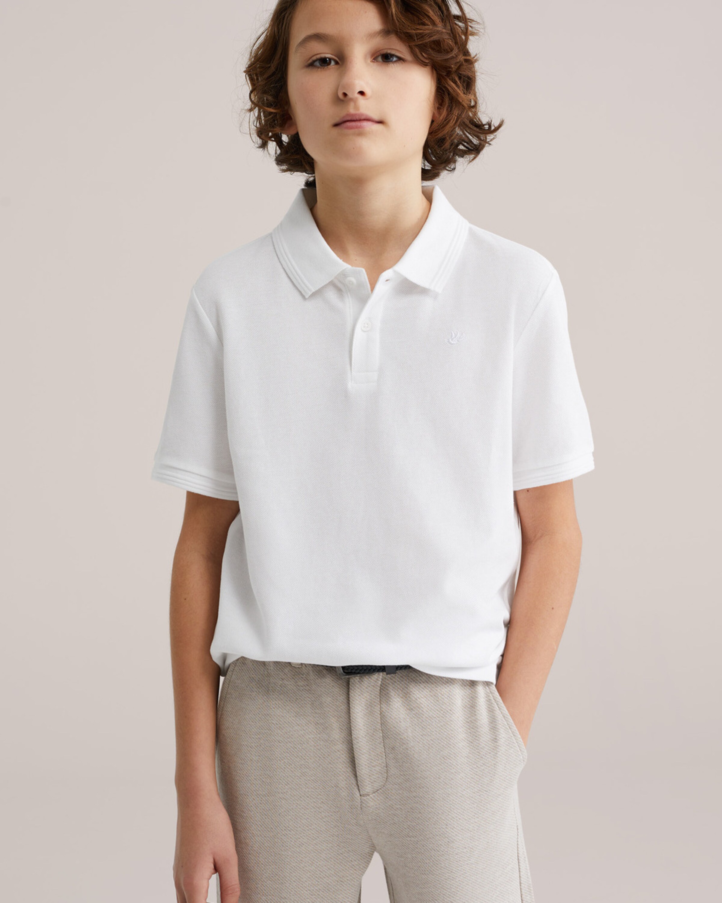 WE Fashion Футболка в белом цвете — фото 3