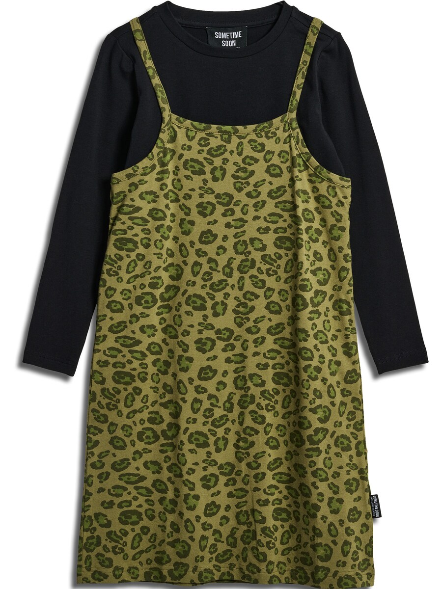 

Платье SOMETIME SOON Anna, цвет Olive/Dark green