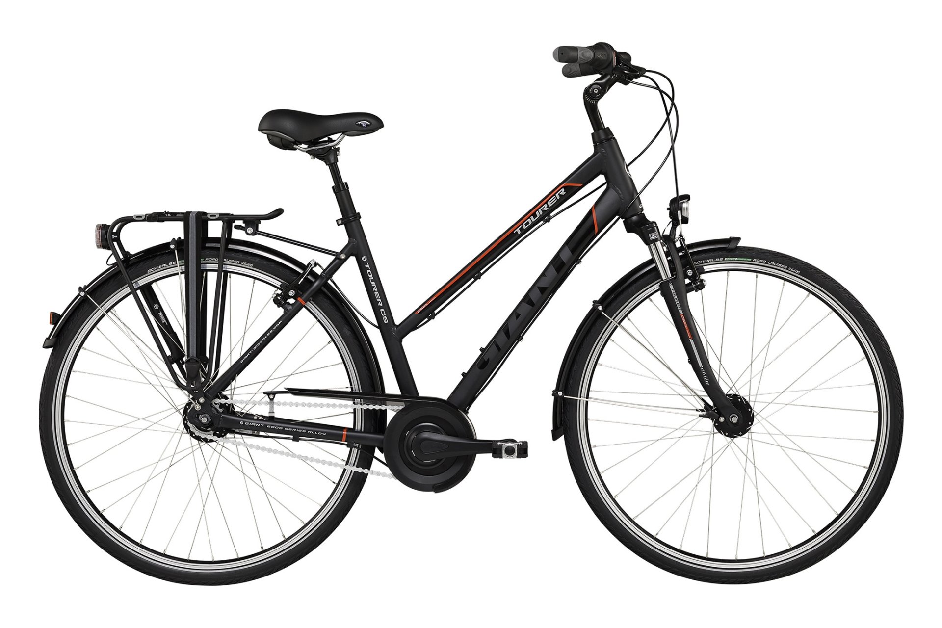 

Городской велосипед Giant Tourer - 28 дюймов - Damen Sport - 2024, цвет Grau|charcoal black matt-gloss