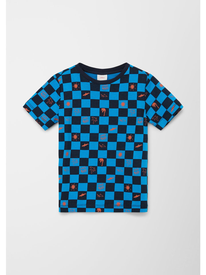 

Футболка s.Oliver, синий