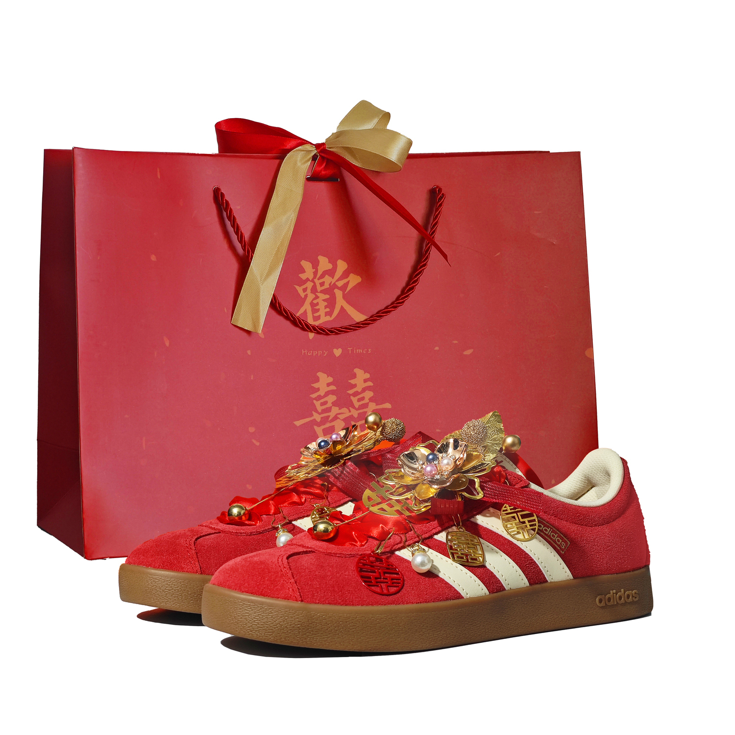 

Vl Court Classic Joyful - износостойкие низкие скейтбордные кроссовки унисекс Adidas, красный