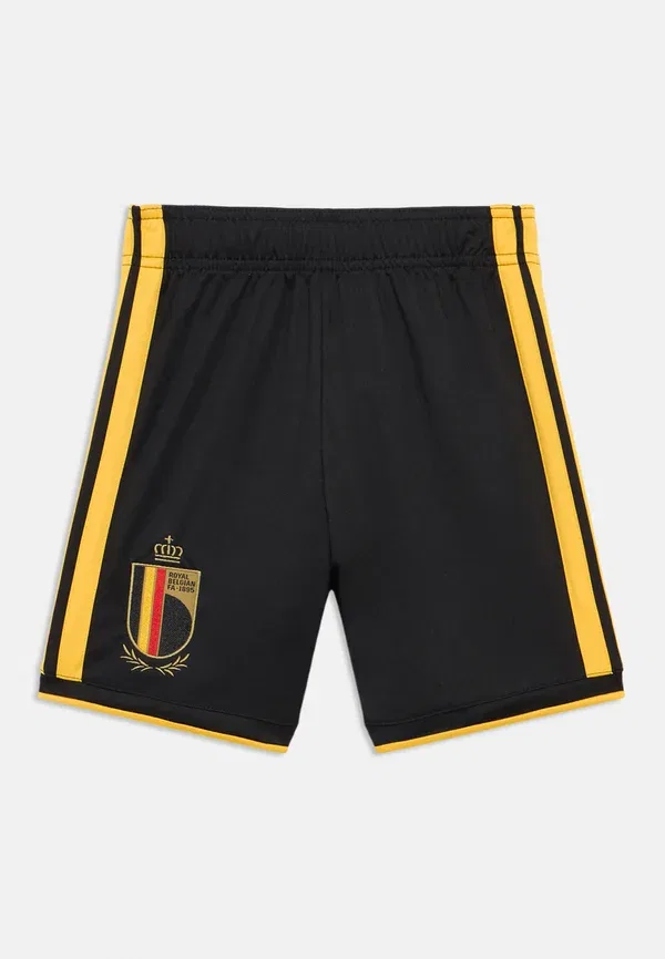 Футболка сборной Бельгии 26 home national team wear Adidas Performance, черный/золотой
