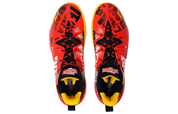 Кроссовки disney x badfive высокие красные Li-Ning, красный — фото 4