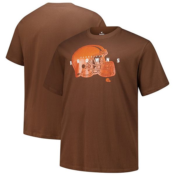 

Мужская футболка cleveland browns big & tall коричневого цвета Fanatics