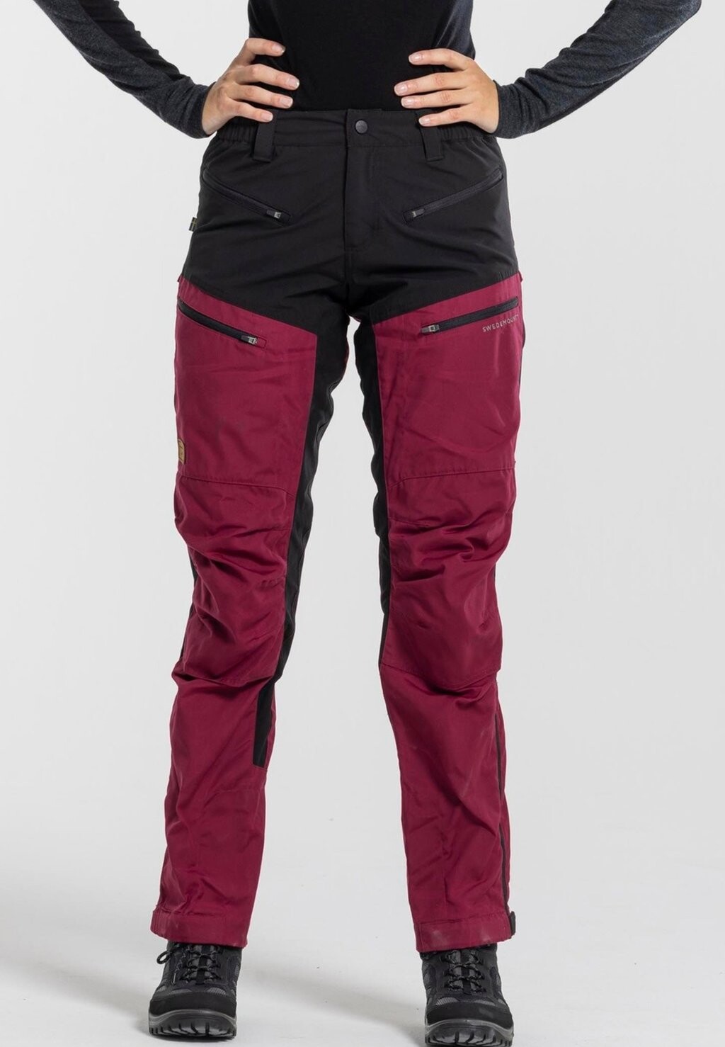 

Уличные брюки NORDKAP STRETCH Swedemount, цвет burgundy black