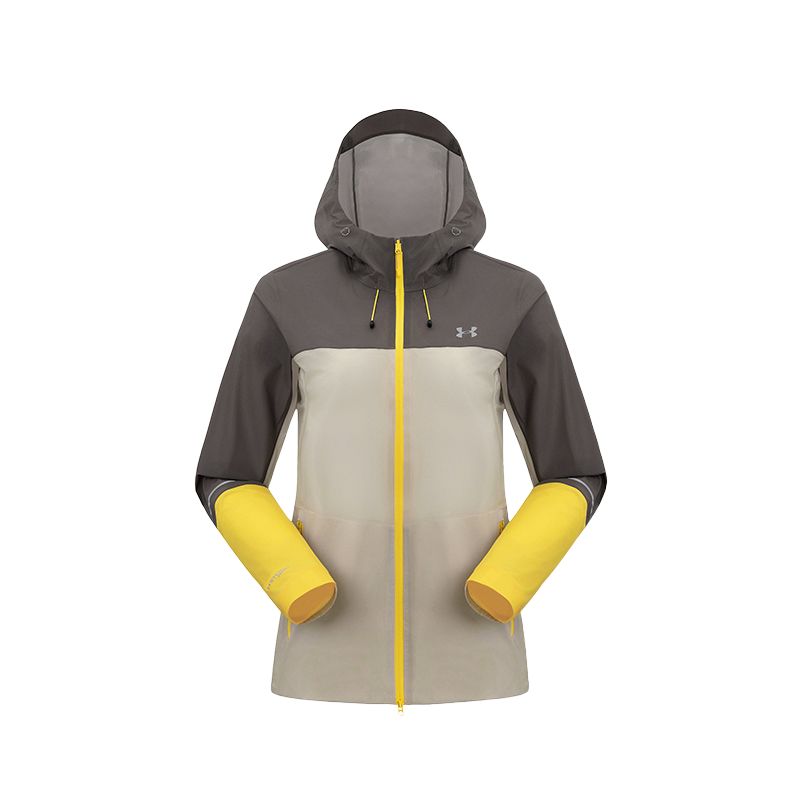 

Under Armour Ветровка женская Coix Seeds бело-серая-фиолетовая, Coix Seeds White & Gray & Purple