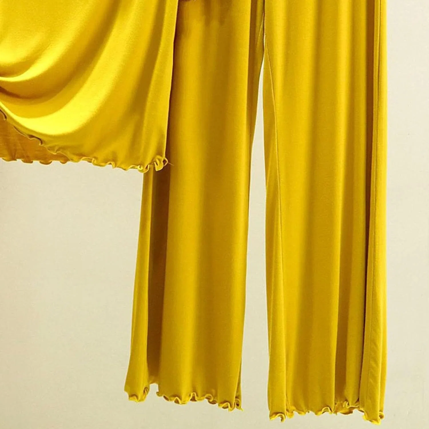 Комплект пижамы Womens 2 Piece Lounge Outfits, Yellow — фото 4