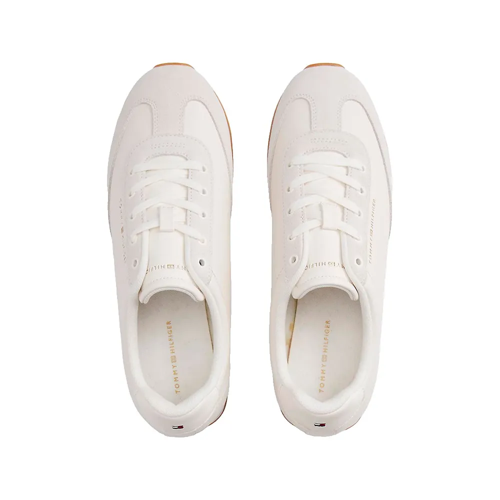 Кроссовки Tommy Hilfiger Heritage Fashion Runner Mix Mat, белый — фото 4