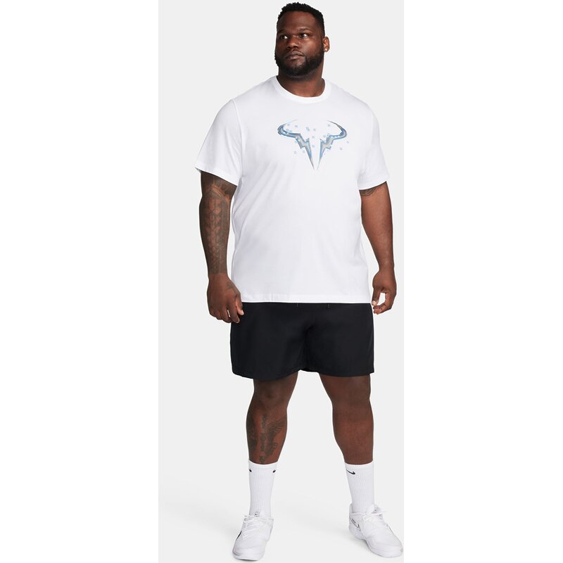 Shirt rafa nikecourt dri-fit Nike, белый — фото 3
