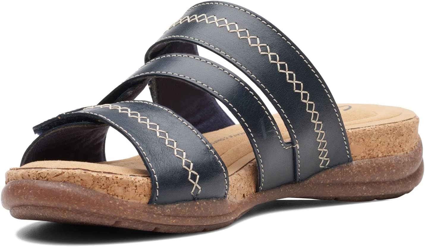 Сандалии Clarks для взрослых унисекс, модель Roseville Bay, темно-синий — фото 4