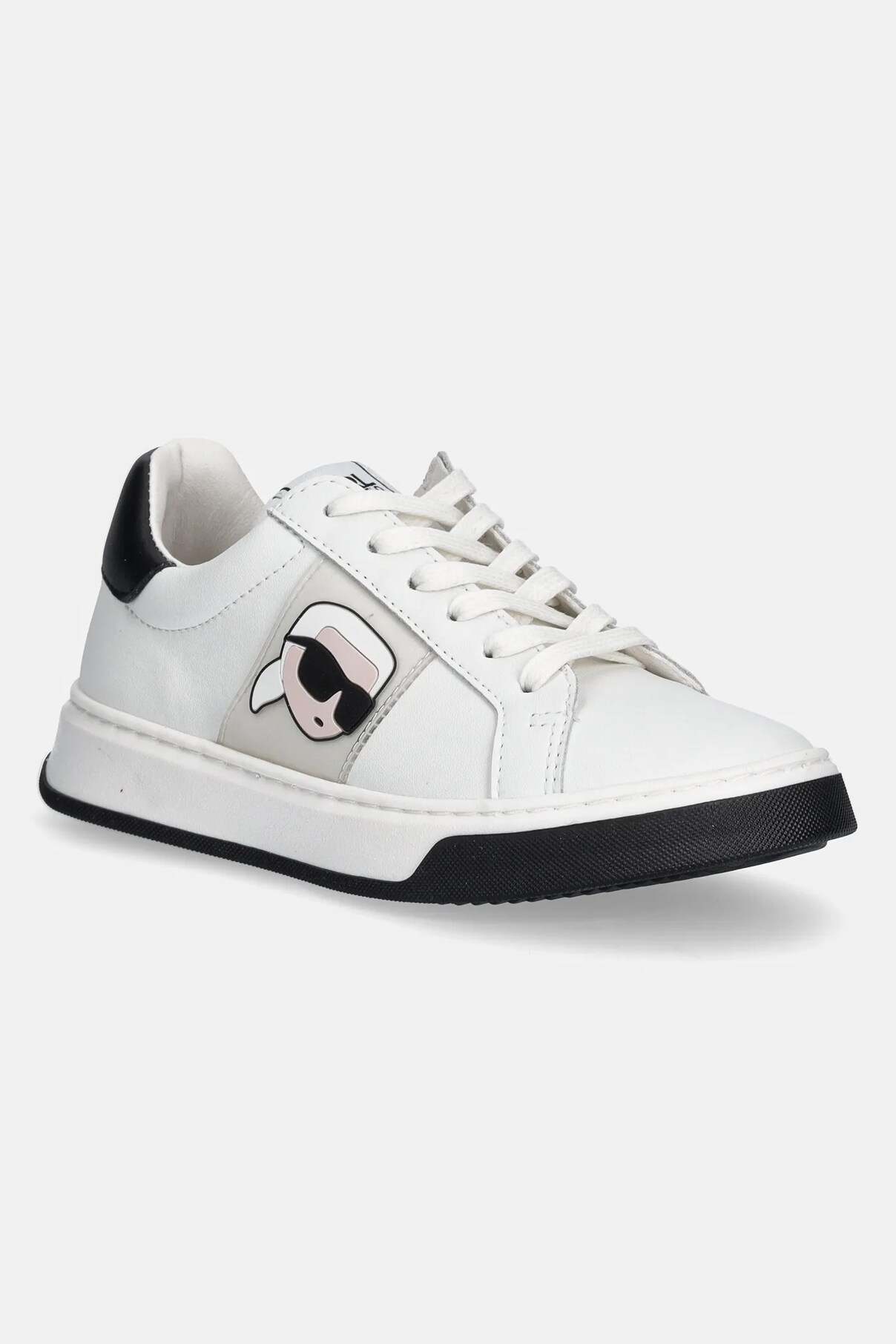 

Детские кожаные кроссовки Karl Lagerfeld, белый