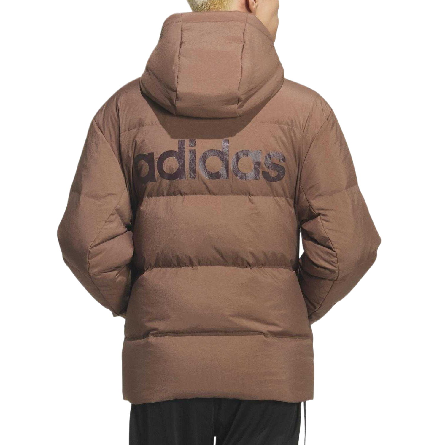 Adidas Пуховики Unisex Stratum Dark Earthy Brown/Dark Gray Brown — фото 3