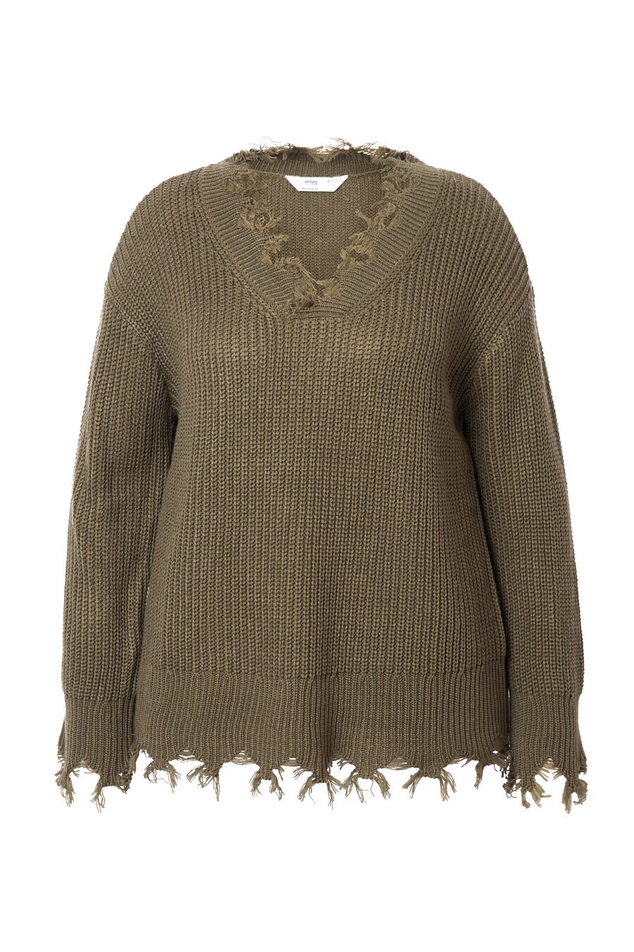 

Тонкий вязаный свитер Angel of Style Sweater, зеленый