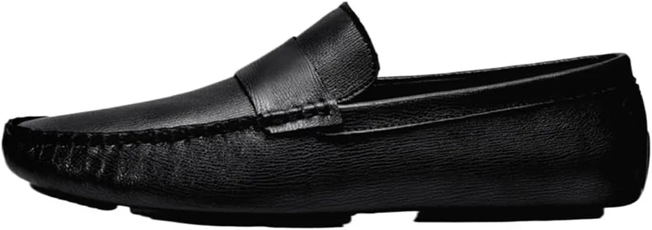 Мужские лоферы дышащие, Slip On, Black UOPYNE