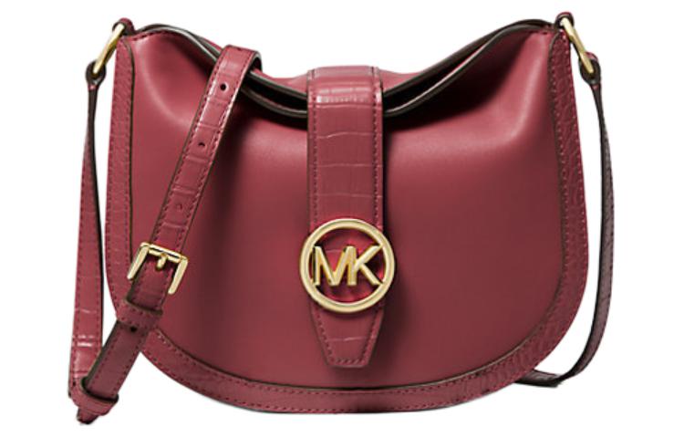 

MICHAEL KORS Габби полиуретановая сумка через плечо маленький размер женская черная вишня