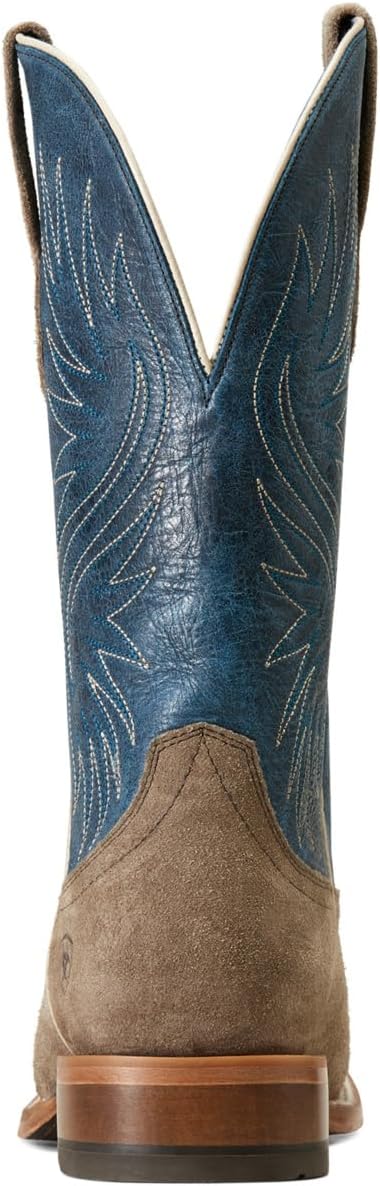 Мужские вестерн-сапоги Ariat Circuit Rockridge, Smokey Roughout/Ocean Blue — фото 4
