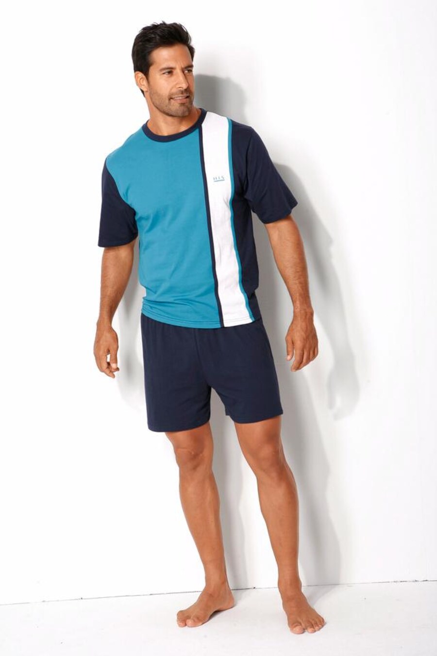 

Короткая пижама H.I.S, цвет Navy/Turquoise