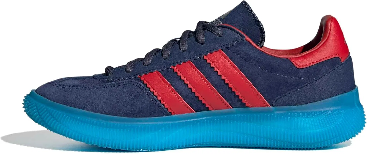 Мужские кроссовки Adidas Hb Spezial Pro для игры в помещении, спортивная обувь, Team Navy Blue Team Colleg Red Silver Met