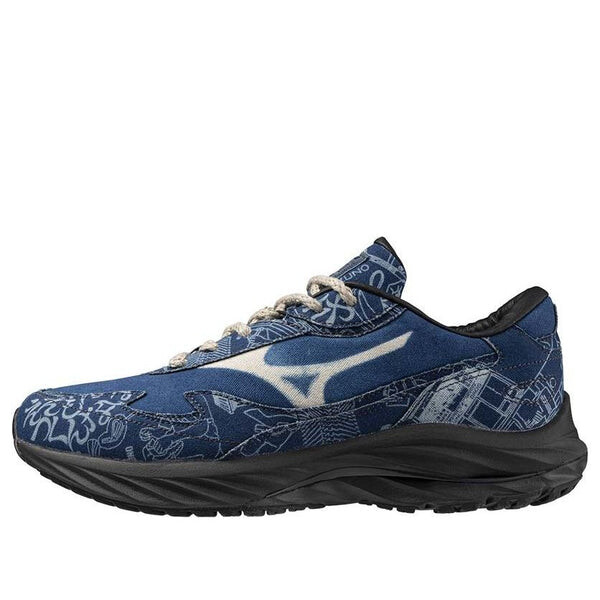 

Кроссовки x buaisou wave rider beta 'mugen blue white' Mizuno, синий