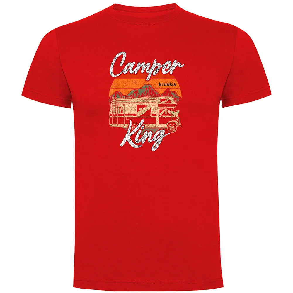 

Футболка с коротким рукавом Kruskis Camper King, красный